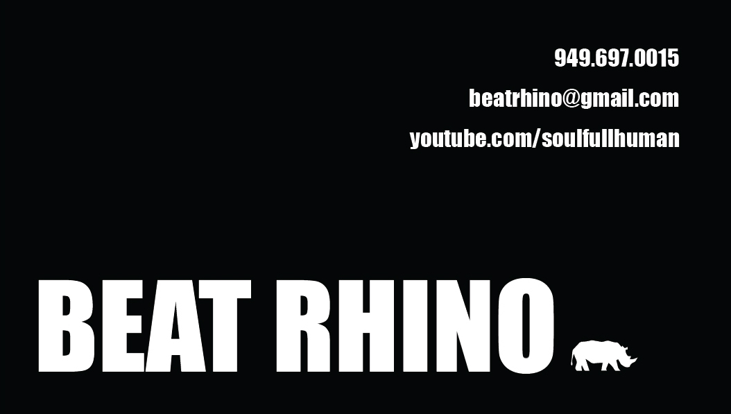 Beat Rhino Card